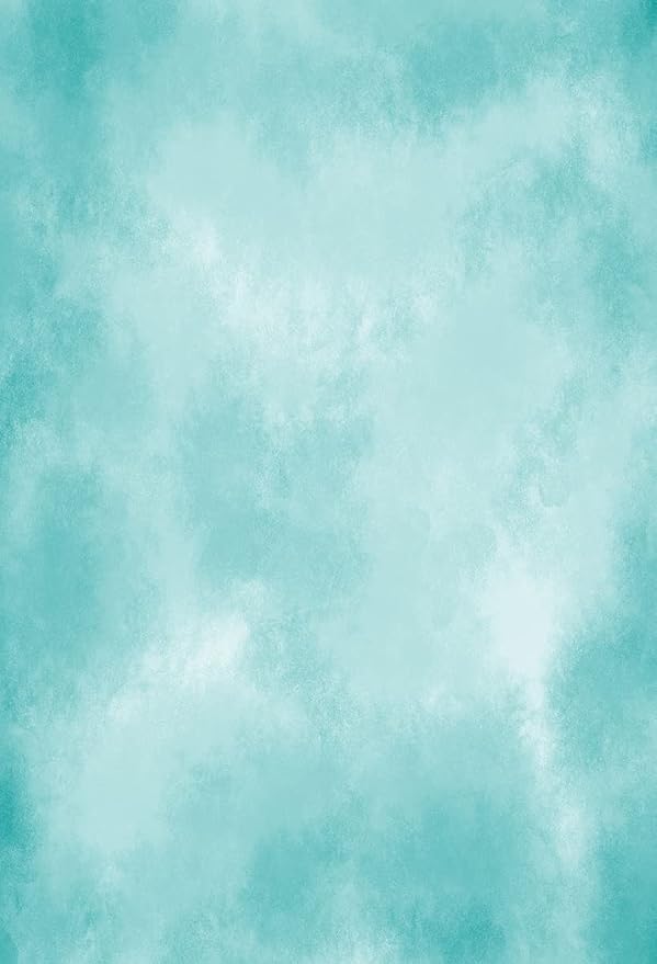 8x10ft Aqua Abstract Solid Photography Backdrops Gradient Portrait Photo Booth Background for Photographyer - Image 2