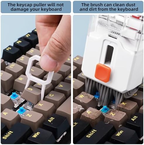 2 Pack Keyboard Cleaner & Laptop Cleaning Kit, All-in-1 for Computer PC - Image 2