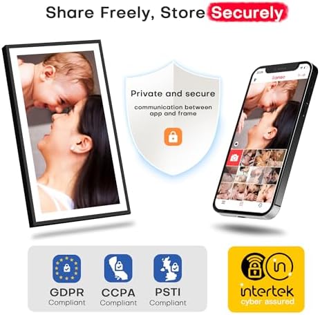 Frameo 15.6" Digital Picture Frame WiFi, Large Display Digital Photo Frame - Image 7