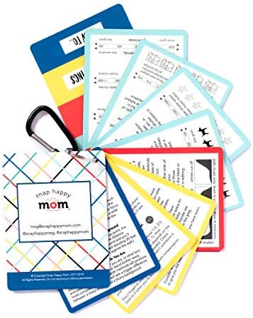 DSLR Cheat Sheet Cards for Canon, Nikon and Sony Cameras - Plastic Quick Reference Photography Cards | Camera Settings, Exposure & Manual Mode (Bright) - Image 7