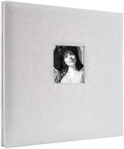 MCS Expandable Glitterscrapbook Album, 12x12, Off White by MCSIndustriesInc