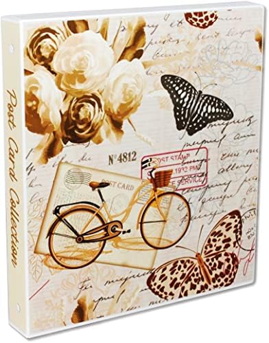 UniKeep Postcard Collector Storage Case with 20 Pages Suitable For Archival Storage - Holds up to 120 Postcards - Maximum Postcard Size of 4" x 6" - Image 7