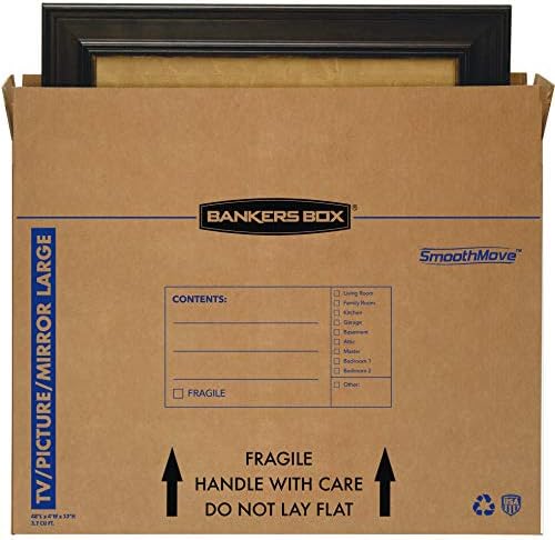 Bankers Box 4-Pack Large TV/Picture/Mirror Moving Boxes - Image 2