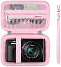 Camera Case for Panasonic LUMIX ZS99 / ZS300 Digital Camera, Pink by Supmay