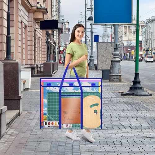 Bulletin Board Poster Storage, Extra-Large Storage Chart Bag 30" x 24", Bulletin Board Sheet Organization (30" X 24") (Pack of 2) - Image 6