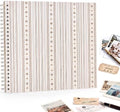 12x12in Vintage Scrapbook Album,60 Pages Striped Creative DIY Photo Album by Unknown