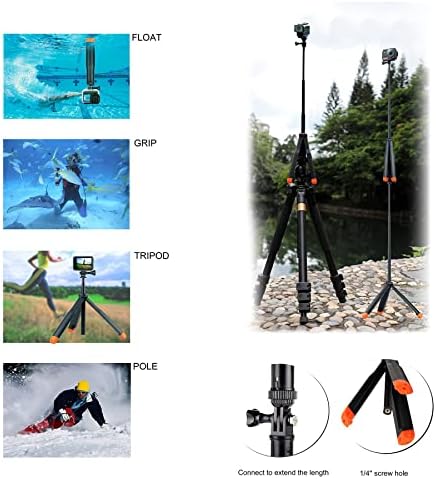 Floating Selfie Stick for GoPro Hero 13 12 11 10 9 8 Max Mission - Image 5
