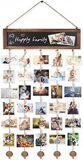 Bikoney Picture Frames Collage Photo Hanging Display with Chalkboard by Bikoney