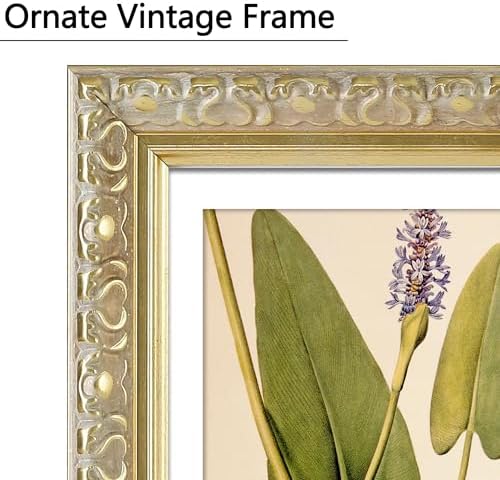 VIOLABBEY 18x24 Picture Frame Gold, Ornate Vintage Photo Frame - Image 4