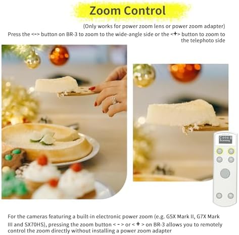 Remote Control for Canon Camera,Rechargeable Wireless Shutter Release - Image 5