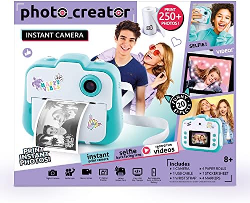 Canal Toys Photo Creator Instant Print Camera – Photo, Selfie and Video – Thermal Paper for 250 Photos – LCD Screen. 8+ - Image 2