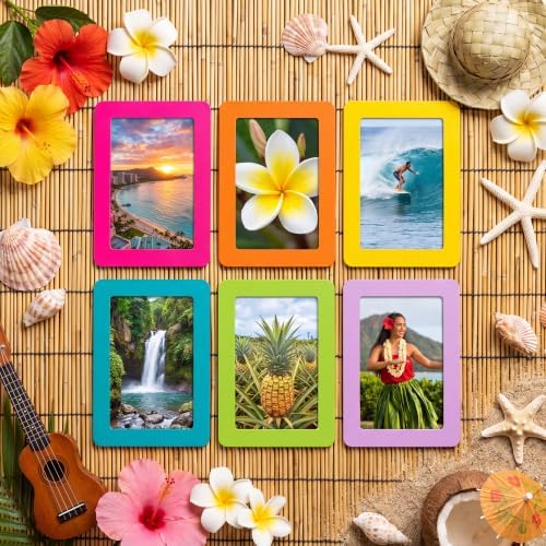 12 Pack 4x6'' Hot Summer Bright Magnetic Picture Frames - Image 7