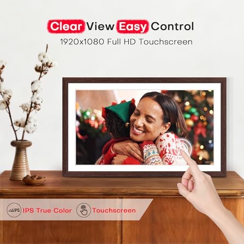 Frameo 15.6" Digital Picture Frame WiFi, Large Display Digital Photo Frame - Image 3