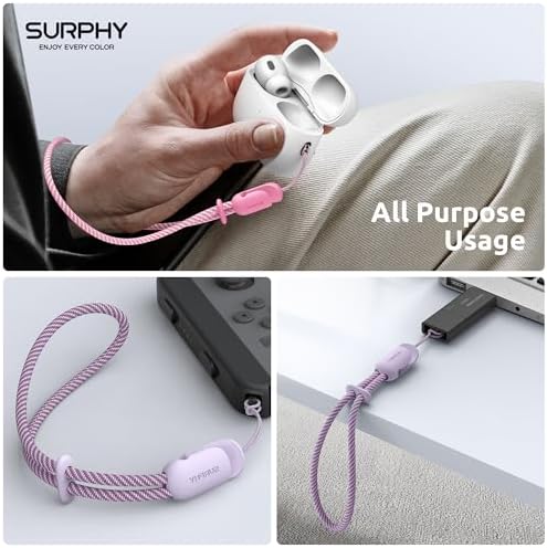 SURPHY 2 Pack Phone Lanyard, Phone Wrist Strap for Case, Camera Wrist Strap - Image 5