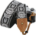 Padwa Lifestyle 2" Wide Classic Crazy Horse Art Cowhide Head Cotton Camera Straps for Photographers by PadwaLifestyleCameraStrap