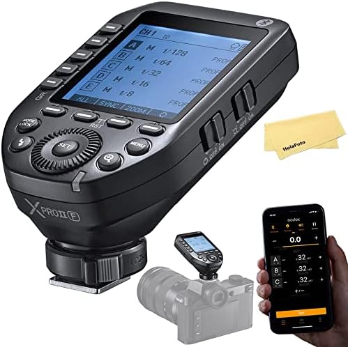 GODOX XProII-F XProIIF TTL Wireless Flash Trigger for Fujifilm Fuji Cameras,2.4G 1/8000s HSS by GODOX