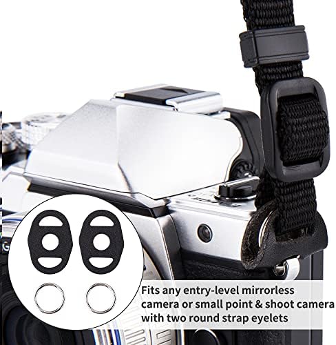 JJC Soft Camera Neck Shoulder Strap for Sony ZV-E10 A6000 A6100 A6300 A6400 - Image 2