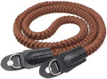 Paracord Camera Strap Long Camera Neck Shoulder Strap for SLR DSLR Digital Mirrorless Cameras 36inch/90cm Brown by HITHUT