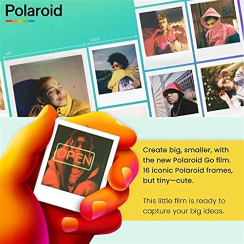 Polaroid Go Generation 2 Instant Film mini Camera (White) Bundled with Polaroid GO Color Film Double Pack, Hard Carrying Case - Image 4