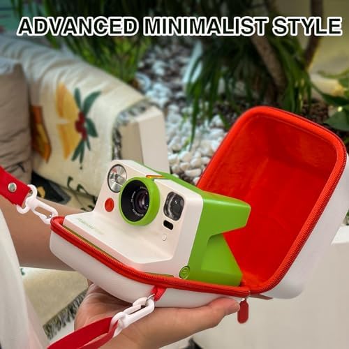 Camera Case for Polaroid Now/Now+/I-Type/Flip Instant Camera, White - Image 6