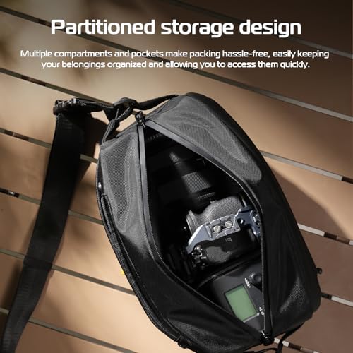 ULANZI 10L Camera Sling Bag, Water-Resistant Camera Case with Tripod Holder - Image 3