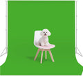 Green Photo Backdrop for Photoshoot Background Photography 10x20ft | Polyester, Chroma Key, Live Streaming, Zoom Video Studio, Online Courses by LYLYCTY