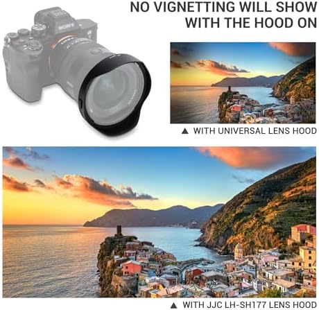 JJC ALC-SH177 Lens Hood for Sony FE 16-35mm f/2.8 GM II Lens SEL1635GM2 - Image 5