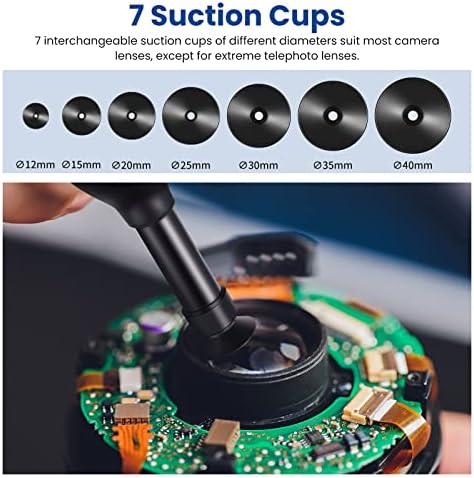 NEEWER 8 in 1 Lens Sucker Kit, IC Pick Up Vacuum Suction Pen - Image 5