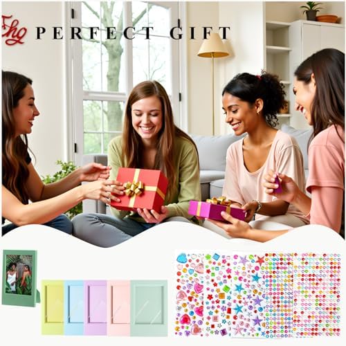 Picture Frames and Craft Gem Stickers for Polaroid Instax Mini Films - Image 7