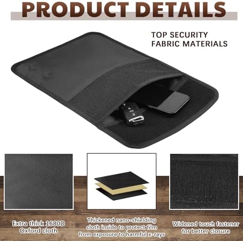 2 Pcs Film Bag X-Ray Proof Film Safe Case 711-15b Big - Image 3