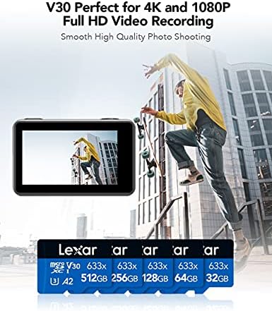 Lexar High-Performance 633x 128GB microSDXC UHS-I Card with SD Adapter, C10, U3, V30, A1, Full-HD & 4K Video, Up To 100MB/s Read, for Smartphones, Tablets, and Action Cameras (LSDMI128BBNL633A) - Image 6