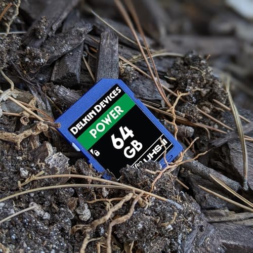 Delkin Devices Power 64GB SDXC UHS-II Memory Card – 300MB/s Read, 250MB/s Write | Ideal for 8K, 4K, HDR, and 360 Video | High-Performance SD Card for Cameras - Image 2