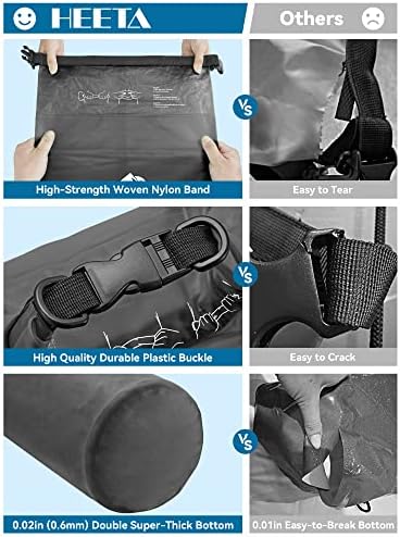 HEETA Dry Bag Waterproof Backpack with Phone Case 5L/10L/20L/30L/40L - Image 4