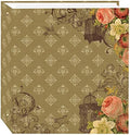 Pioneer Photo Albums TR-100D/FBC Magnetic 3-Ring 100 Page Photo Album, French Birdcage Design by PioneerPhotoAlbums