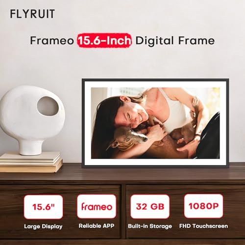 Frameo 15.6" Digital Picture Frame WiFi, Large Display Digital Photo Frame - Image 2