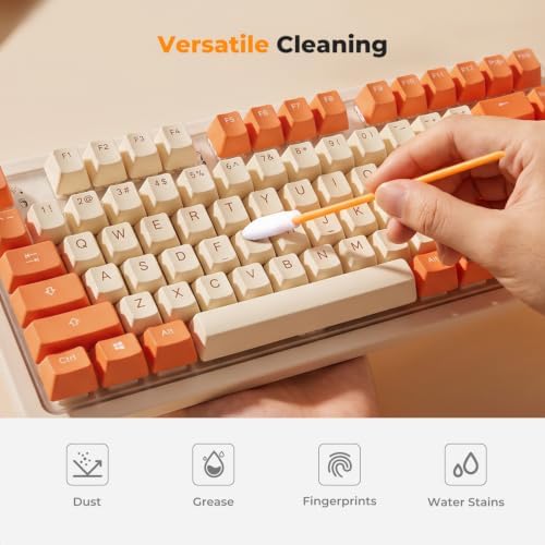 K&F CONCEPT 50 Foam Cleaning Swabs,for Electronics,Camera,Deep Cleaning - Image 2
