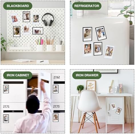 CAIYOULE Magnetic Picture Frame for Fujifilm Instax Mini 3" Instant Photo - Image 6