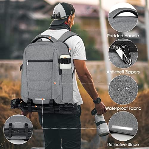 SDYSM Camera Bag Backpack Professional for DSLR SLR Mirrorless Camera - Image 6