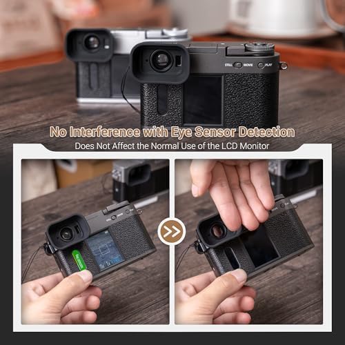 Extended Xhalf Eyecup Eyepiece Viewfinder for Fujifilm X Half Eye Cup - Image 3