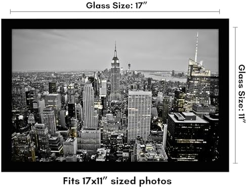 Americanflat 17x11 Picture Frame - Engineered Wood - Black - Image 2