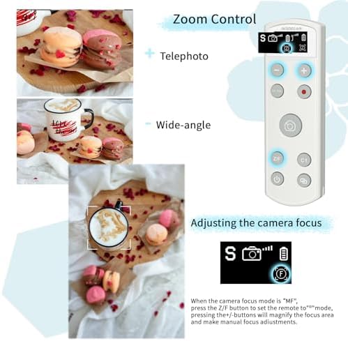 Remote Control for Sony Camera,USB-C Rechargeable Wireless Shutter Release - Image 6