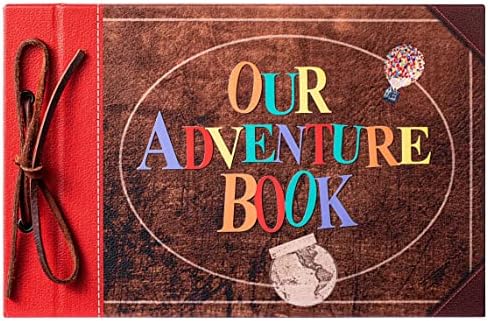 Scrapbook Photo Album Our Adventure Book Embossed Hard Cover - Image 3