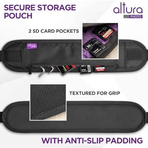 Altura Photo Camera Strap with Quick Release & Safety Tether - Camera Strap for Photographers for Sony, Nikon, & Canon - Image 4