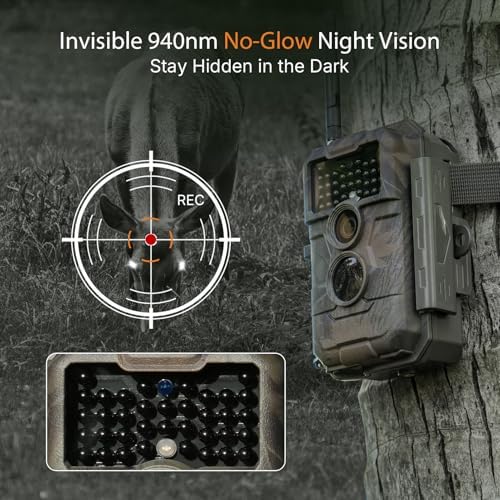 GardePro E6 WiFi Trail Camera, Stable WiFi with External Antenna - Image 3
