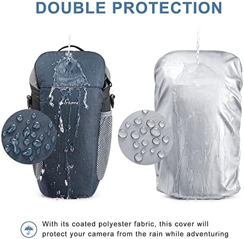 S-ZONE Camera Bag DSLR/SLR Waterproof Camera Case for Photographers Holster Compatible with Nikon Canon Sony - Image 3