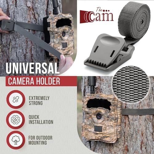 The...Cam Quick Camera Holder EasyStrap-3, Premium 3 Pack Trail Camera Straps,Game Camera Strap,Tree Belts,Durable Nylon Fiber,Hunting Gifts for Men, Hunting Utility Strap for Hanging Trail Cameras - Image 4