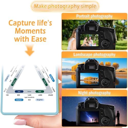Photography Cheat Sheet Book for Beginner - 4x3 inch Pocket Size for Travel - Image 4