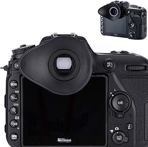 Eyecup Eyepiece Viewfinder Eyeshade for Nikon D3500 D7500 D7200 D7100 D7000 D5600 D5500 D5300 D5200 D5100 D5000 D3400 D3300 D3200 D780 D750 D610 D600 D300S Replaces Nikon DK-25 DK-21 DK-24 23 22 20 28 by JJC