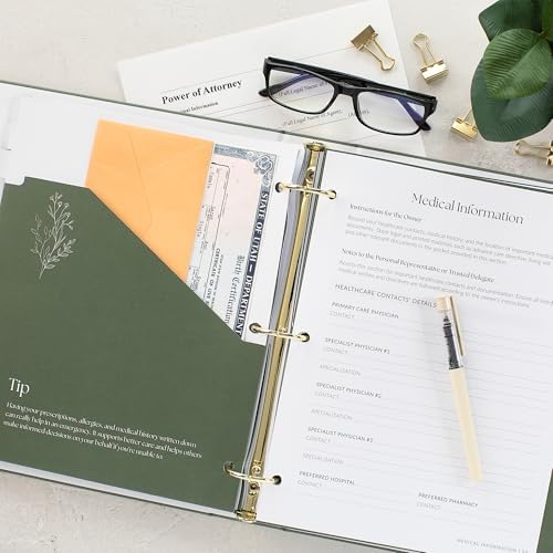 Thoughtful End-of-Life Planner Binder - Organizer for Final Wishes & Estate - Image 2