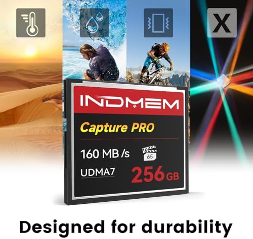 CF Card 256GB High Speed UDMA CF Memory Card Up to 160MB/s Camera Card - Image 5